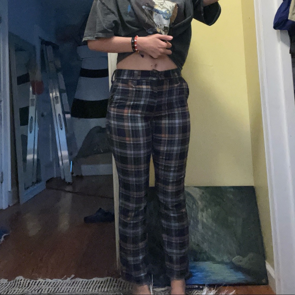 Plaid pants
